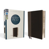 Niv, Giant Print Compact Bible, Leathersoft, Black, Red Letter Edition, Comfort Print - Imitation Leather