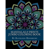 Mandalas & Prints Jumbo Coloring Book - Paperback