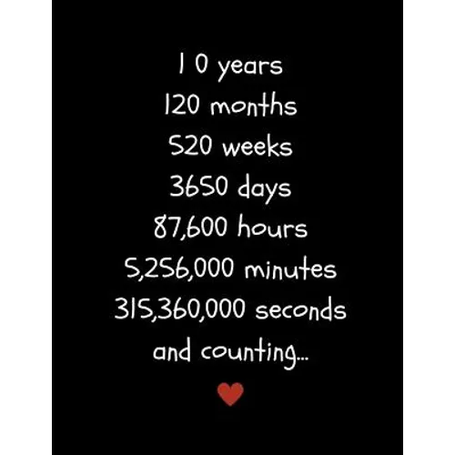 10 Years: Counting the Time I've Loved You - Paperback