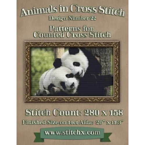 Animals in Cross Stitch: Design Number 22 - Paperback