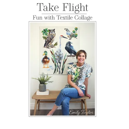 Take Flight: Fun With Textile Collage - Paperback