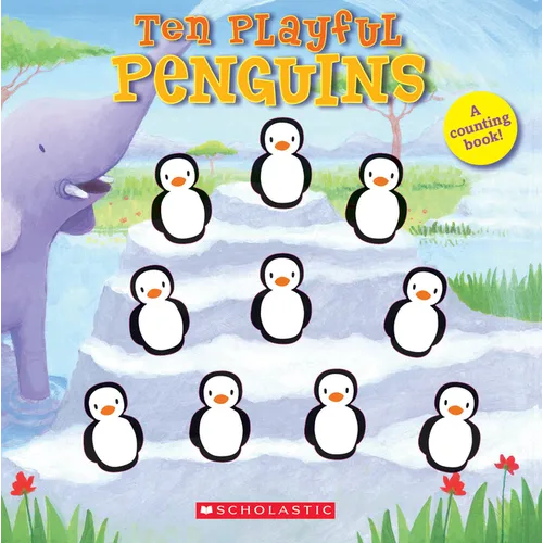 Ten Playful Penguins - Board Book