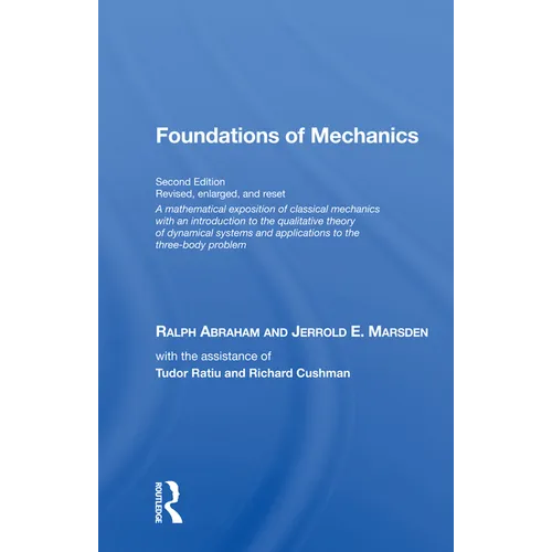 Foundations Of Mechanics (on Demand Printing Of 30102) - Paperback