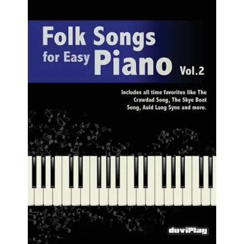 Folk Songs for Easy Piano. Vol 2 - Paperback