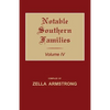 Notable Southern Families. Volume IV - Paperback