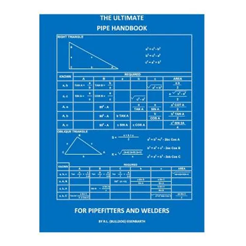 The Ultimate Pipe Handbook for Pipefitters and Welders - Paperback