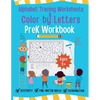 Alphabet Tracing Worksheet and Color by Letters Prek Workbook - Paperback