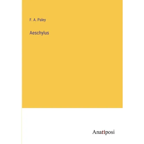 Aeschylus - Paperback