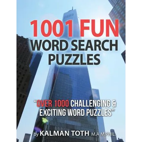 1001 Fun Word Search Puzzles - Paperback