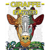 Giraffe & Flower Coloring Book For Adults: Giraffe Coloring Book and Flowers Patterns for Relaxation - Paperback