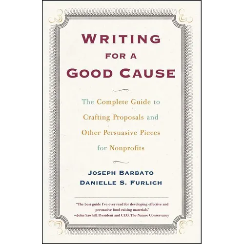 Writing For A Good Cause - Paperback