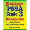 6 Full-Length PSSA Grade 3 Math Practice Tests: Extra Test Prep to Help Ace the PSSA Grade 3 Math Test - Paperback