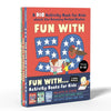 Fun Activity Books for Kids Box Set: 3 Activity Books to Learn about 50 Us States, National Parks, and Oceans and Seas - Paperback