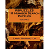 PSPUZZLES 111 Number Search Puzzles Volume 3 - Paperback