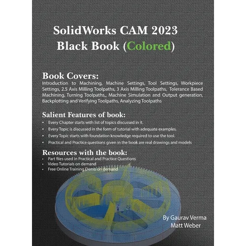 SolidWorks CAM 2023 Black Book - Hardcover