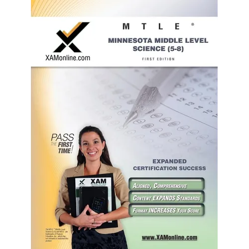 Mtle Minnesota Middle Level Science (5-8) Teacher Certification Test Prep Study Guide - Paperback