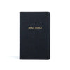 KJV Thinline Reference Bible, Black Leathertouch - Imitation Leather