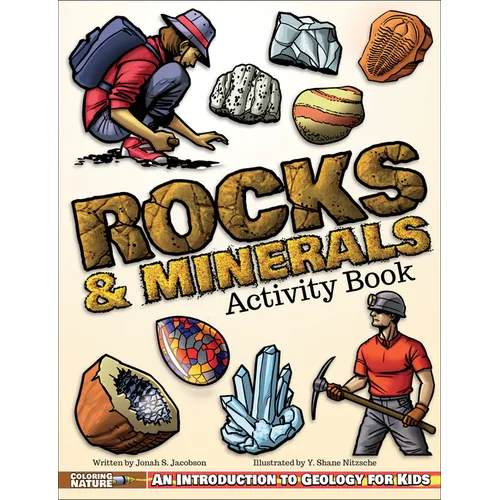 Rocks & Minerals Activity Book: An Introduction to Geology for Kids - Paperback