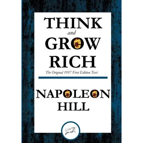 Think and Grow Rich The Original 1937 First Edition Text - Paperback