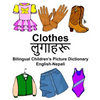 English-Nepali Clothes Bilingual Children's Picture Dictionary - Paperback