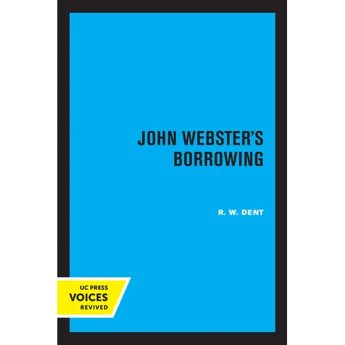John Webster's Borrowing - Paperback