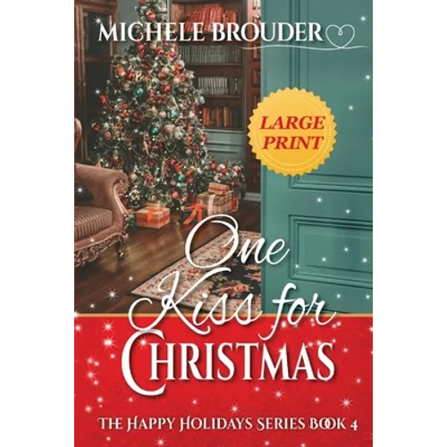One Kiss for Christmas Large Print - Paperback