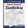 Jigsaw Samurai Sudoku: 500 Easy to Hard Jigsaw Sudoku Puzzles Overlapping into 100 Samurai Style - Paperback
