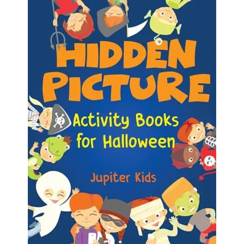 Hidden Picture Activity Books for Halloween - Paperback