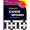 Classic CODE WORD Puzzle Book - Paperback