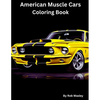 American Muscle Car Coloring Book - Paperback