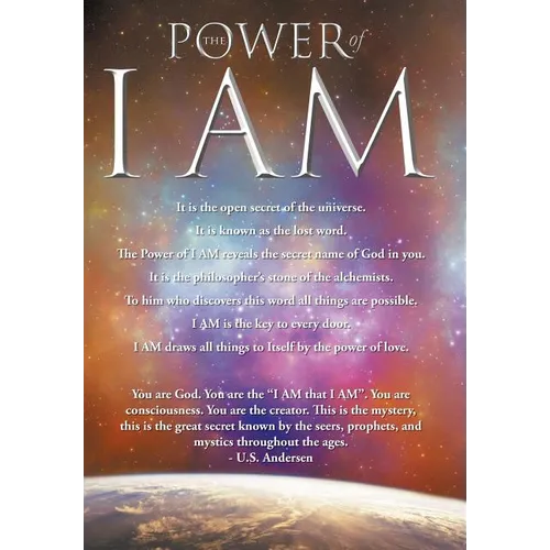 The Power of I AM: 1st Hardcover Edition - Hardcover