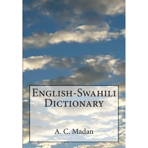 English-Swahili Dictionary - Paperback
