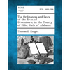The Ordinances and Laws of the Town of Greensboro, in the County of Hale, State of Alabama. - Paperback
