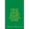 What Each Letter Means in Your Name - Paperback