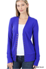 Snap Cardigan Full Sleeve - Bright Blue