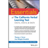Essentials of the California Verbal Learning Test: Cvlt-C, Cvlt-2, & Cvlt3 - Paperback