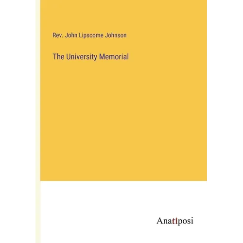 The University Memorial - Paperback