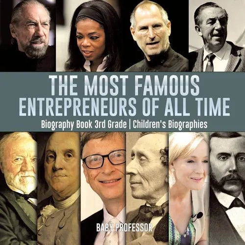 The Most Famous Entrepreneurs of All Time - Biography Book 3rd Grade Children's Biographies - Paperback