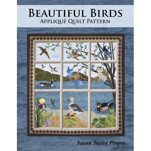 Beautiful Birds: Applique Quilt Pattern - Paperback