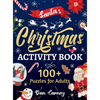 Santa's Christmas Activity Book: 100+ Puzzles for Adults - Hardcover