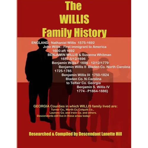 The WILLIS Family Genealogy - Paperback