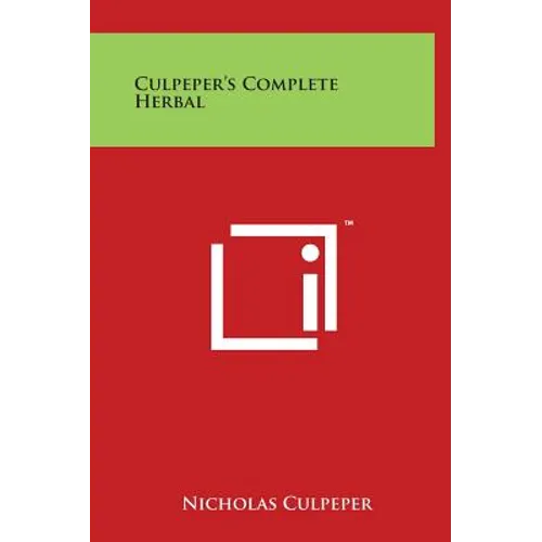 Culpeper's Complete Herbal - Hardcover