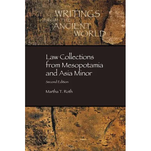Law Collections from Mesopotamia and Asia Minor - Paperback