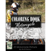 Motocycle Biker Grayscale Photo Adult Coloring Book, Mind Relaxation Stress Relief: Just added color to release your stress and power brain and mind, - Paperback