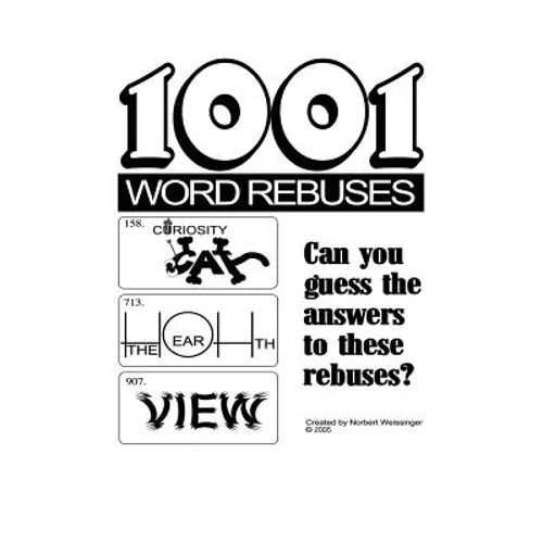 1001 Word Rebuses - Paperback