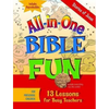 All-In-One Bible Fun for Preschool Children: Stories of Jesus: 13 Lessons for Busy Teachers - Paperback