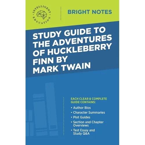 Study Guide to The Adventures of Huckleberry Finn by Mark Twain - Paperback