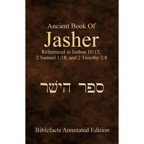 Ancient Book of Jasher - Paperback