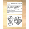 The Pennsylvania Spelling-Book, or Youth's Friendly Instructor and Monitor: On an Easy Plan, for Exciting the Attention, and Facilitating the Instruct - Paperback