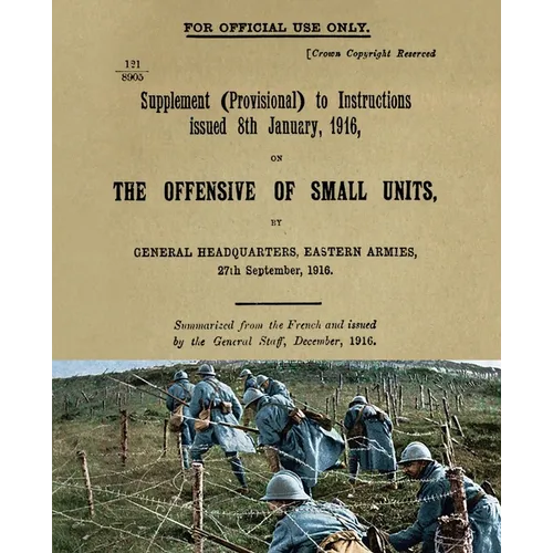 The Offensive of Small Units: September 1916 - Paperback